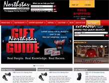 Tablet Screenshot of northstarmotorsports.com